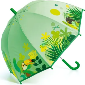 Djeco Krásný designový deštník - Tropická džungle