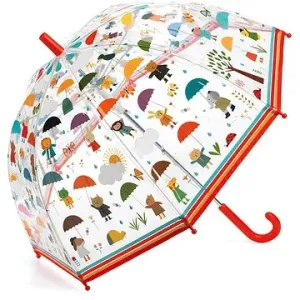 Djeco Krásný designový deštník - V dešti