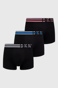 Boxerky Dkny (3-pack) pánské, černá barva #1972366