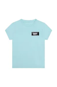 Dětské tričko Dkny tyrkysová barva #5616600