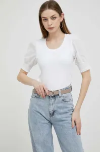 Bavlněné tričko Dkny bílá barva #6087658