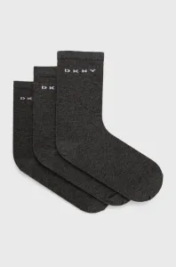 Ponožky Dkny dámské, šedá barva #1950371