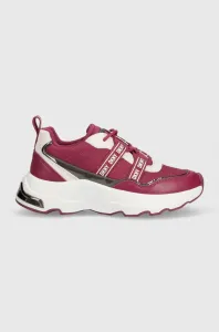 Sneakers boty Dkny Justine fialová barva, K2382904 #5253745