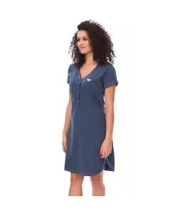 Dn-nightwear TCB.9505 Noční košilka, M, deep blue