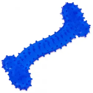Hračka Dog Fantasy kost guma modrá 11cm