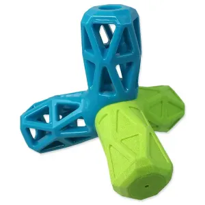 Hračka Dog Fantasy geometrická modro-zelená 12,9cm