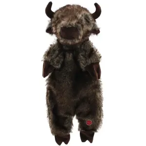 Hračka Dog Fantasy Skinneeez bizon plyš 50cm