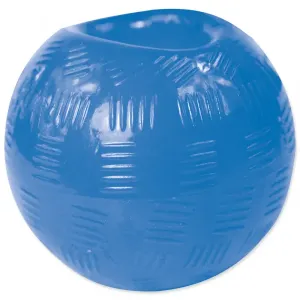 Hračka DOG FANTASY Strong míček gumový modrý 6,3cm