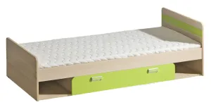 Dolmar Dětská postel CORNETO L13 Barva: Jasan coimbra / zelená