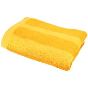 Dommio bambusový ručník Stripe 50×90 cm žlutý