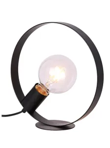 Candellux Černá stolní lampa Nexo Ledea pro žárovku 1x E27 50501202