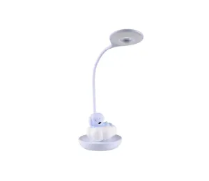 LED Stmívatelná dětská stolní lampička DOG LED/2,5W/230V modrá #1610903