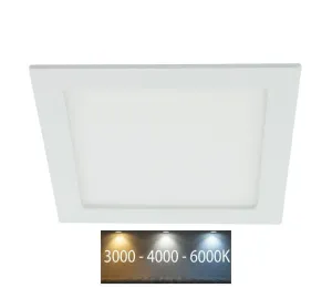 LED Koupelnové podhledové svítidlo LED/18W/230V 3000/4000/6000K IP44 #1616475