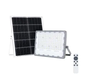 LED Reflektor se solárním panelem FOCUS 100W/15000 mAh 3,2V 6000K IP65 + DO