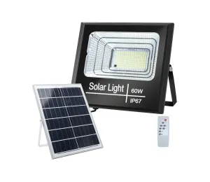 B.V.  - LED Stmívatelný solární reflektor LED/60W/3,2V IP67 + DO