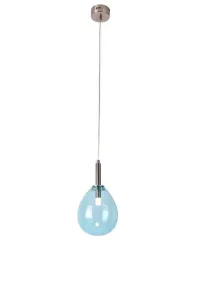 Závěsná lampa BALON LED 1x6W Candellux Modrá