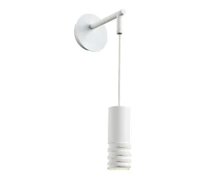 101009 - Nástěnná lampa DRILL 1xGU10/4W/230V bílá