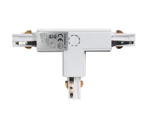 Konektor pro svítidla v lištovém systému 3-fázový TRACK bílá typ T #1625945