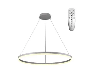 LED Stmívatelný lustr na lanku LED/55W/230V 3000-6500K + dálkové ovládání