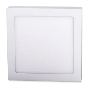Ecolite Bílý přisazený LED panel hranatý 225 x 225mm 18W Barva světla: Denní bílá LED-CSQ-18W/4100