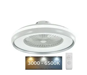 LED Stropní svítidlo s látorem LED/45W/230V 3000/4000/6500K šedá