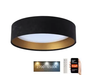 LED Stropní svítidlo SMART GALAXY LED/24W/230V Wi-Fi Tuya černá/zlatá + DO