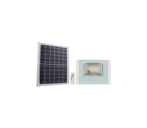 LED Venkovní solární reflektor LED/20W/3,2V IP65 4000K + DO