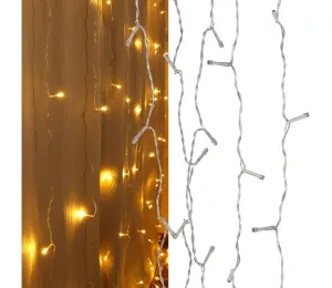 LED Vánoční závěs LONGER 150xLED/8 funkcí 3,5 m teplá bílá