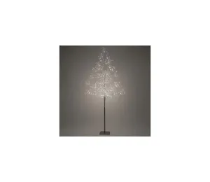LED venkovní stromek 150cm 360 LED teplé bílé světlo hnědá barva