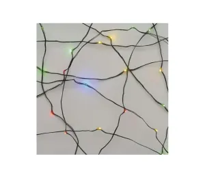 ZY1920T 150 LED řetěz zelený nano, 15m, IP44, multicolor, časovač