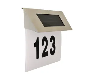 LED Solární domovní číslo 1,2V IP44