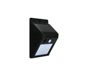 LED Solární nástěnné svítidlo se senzorem LED/2,2W IP44