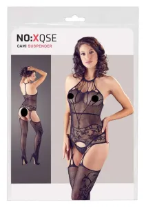 NO:XQSE - sada páskového spodního prádla s tangy (černá)