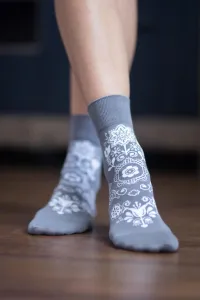 Barefoot ponožky Folk - šedé 43-46