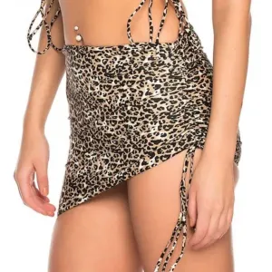 Leopardí plavková sukňa se stahovacím na straně RELLECIGA Animal #2109548