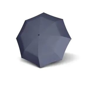 Doppler CARBONSTEEL LONG AUTOMATIC CHIC - dámský vystřelovací holový deštník, modrá, puntík