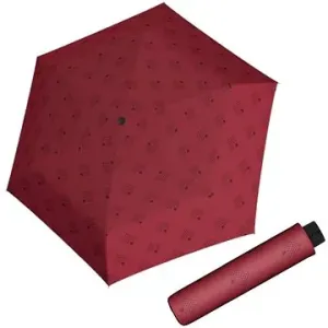 Doppler Fiber Havanna Night Sky red - dámský skládací deštník