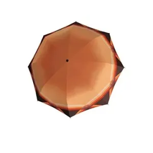 Doppler Long Carbonsteel AC Cross Over - dámský holový vystřelovací deštník, oranžová