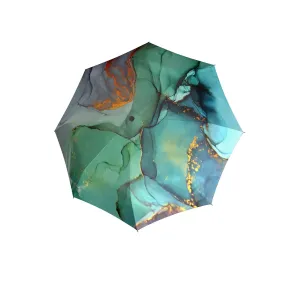 Doppler Dámský automatický deštník Carbonsteel Magic Marble 744865M - modrá