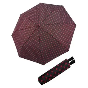 Doppler Mini Fiber Powerful - dámský skládací deštník, černá