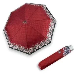 Doppler Mini Light Classic berry flowers - dámský skládací deštník