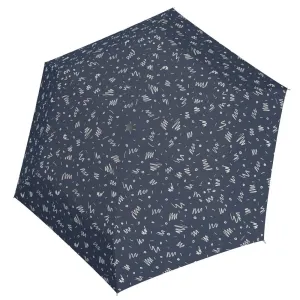 Doppler Skládací odlehčený deštník Zero 99 Minimally 71065 - tmavě modrá