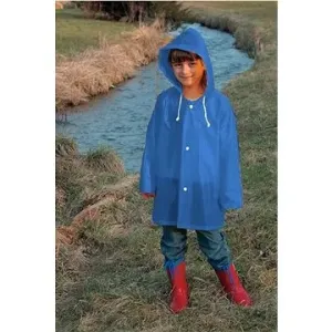 DOPPLER dětská pláštěnka s kapucí, vel. 92, modrá