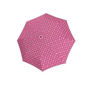 Doppler Kids Maxi Dots - dětský holový deštník, růžová, plná barva růžová