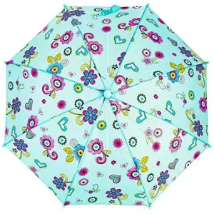Doppler Kids Maxi Girls - dětský holový deštník vícebarevný