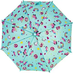 Doppler Kids Maxi Girls - dětský holový deštník, vícebarevný vícebarevný
