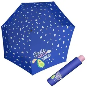 Doppler Kids Mini SMILING AVO - dětský skládací deštník modrá