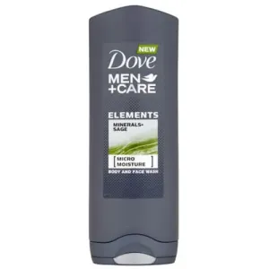 DOVE Men+Care Minerals and Sage sprchový gel na tělo a tvář pro muže 400ml