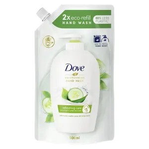 Dove Zkrášlující krémové tekuté mýdlo s vůní okurky a zeleného čaje Go Fresh (Fresh Touch) Náhradní náplň 500 ml