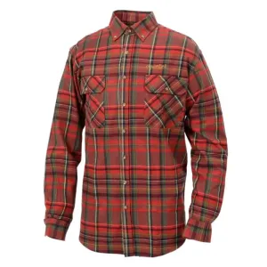 Košile flanelová 100% flanel DOVREFJELL Flanellipaita - ČERVENÁ Velikost: XL #2713684